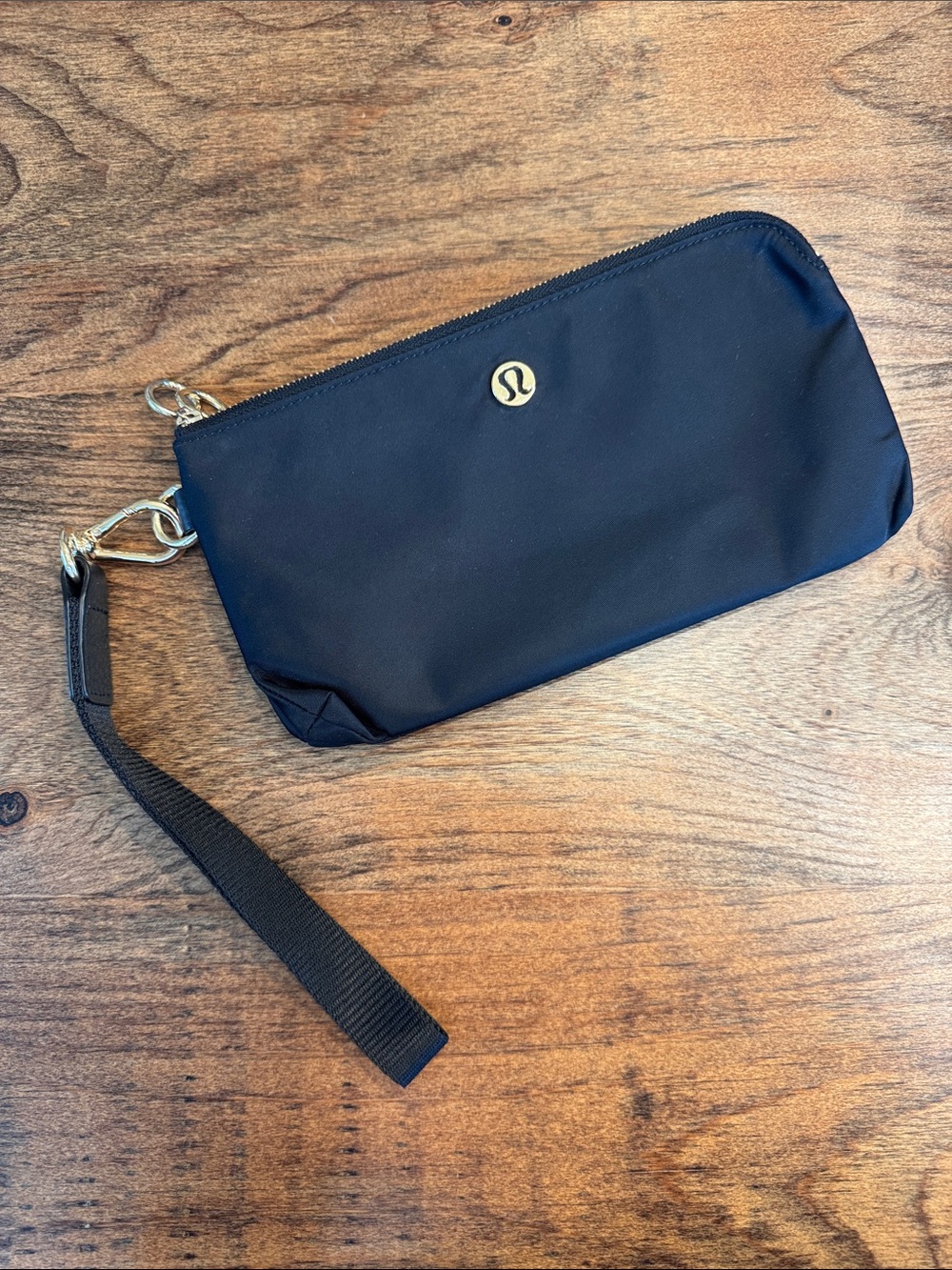 lululemon athletica Black Wristlet Pouch